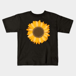 Yellow sunflower Kids T-Shirt